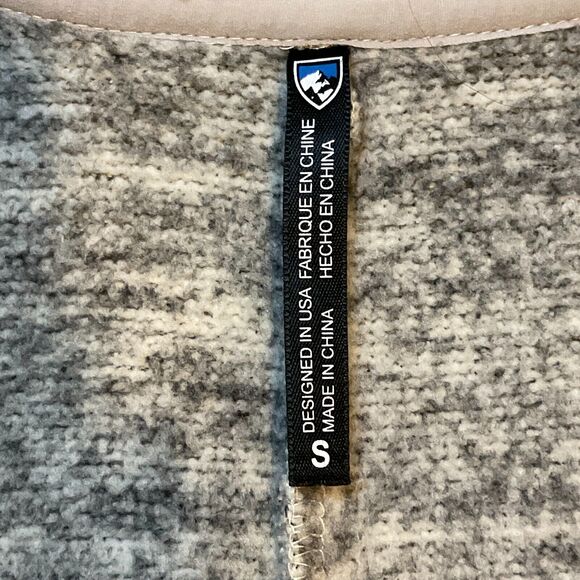 Kuhl Women's Alaska Long Sweater Jacket Gray Full Zip Knit Outdoor Fleece Small‎ - Picture 6 of 12